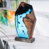 POLYGON DEEP TURTLE sea, Night light, Epoxy Lamp, Resin Lamp, Resin Night Light, Epoxy Resin Lamp, Table Lamp, Custom Night Light