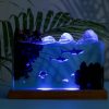 Shark Resin Night Light, Sea Turtle night lamps,  decorations, Resin diver lamp, Lamps for tables,  Gifts for son